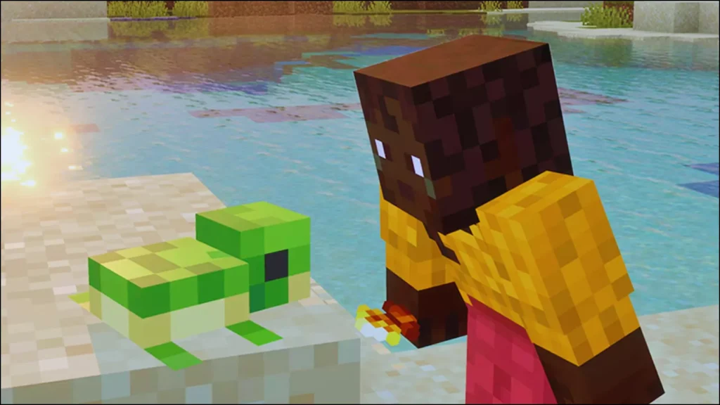 A still from Minecraft 26.1 update
