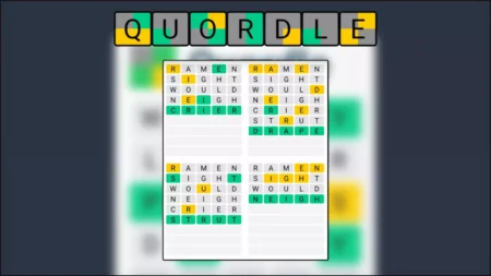 Quordle Hint May 28, 2026